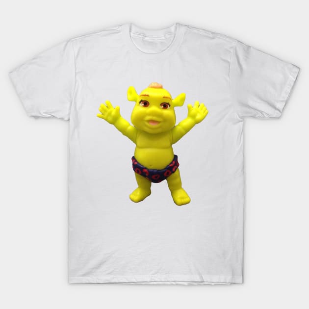 Phish Shrek Baby T-Shirt by RetroDollsUS